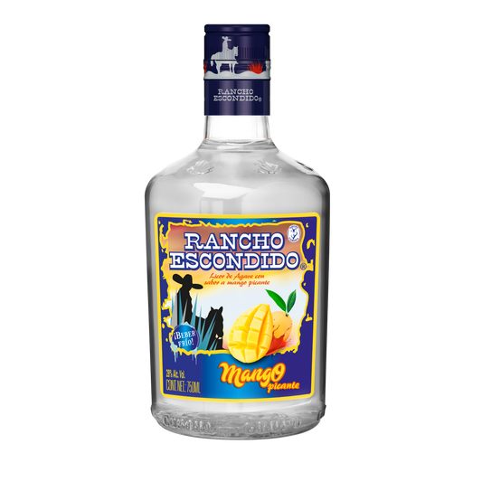 Rancho Escondido Mango Picante — Caja 12 × 750 ml