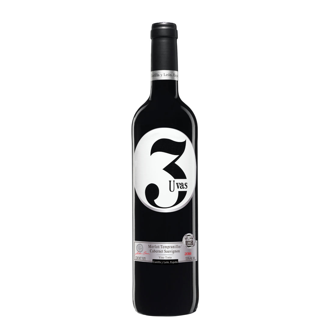 3 Uvas — Caja 12 × 750 ml